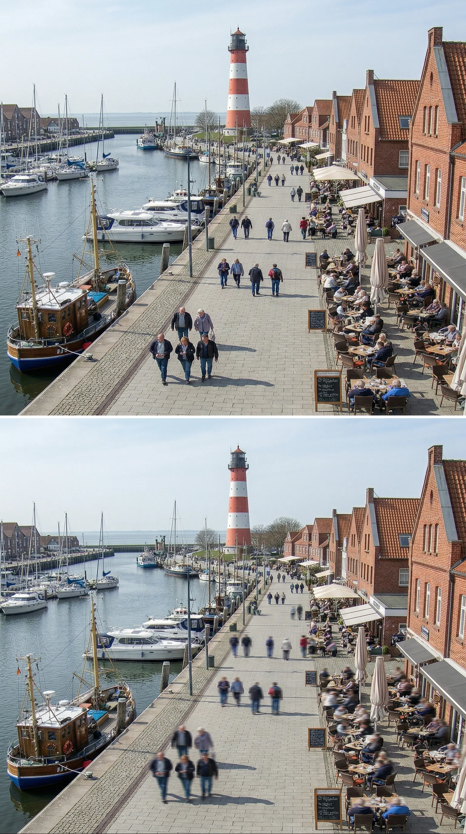 livespotting Blurred im Vorher-Nachher-Vergleich für DSGVO-konforme Video-Anonymisierung