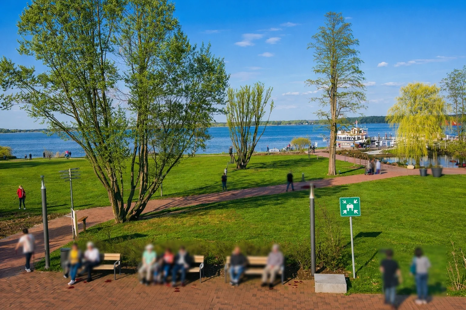 Praxisbeispiel Bad Zwischenahn für DSGVO-konforme PTZ-Webcam im öffentlichen Raum