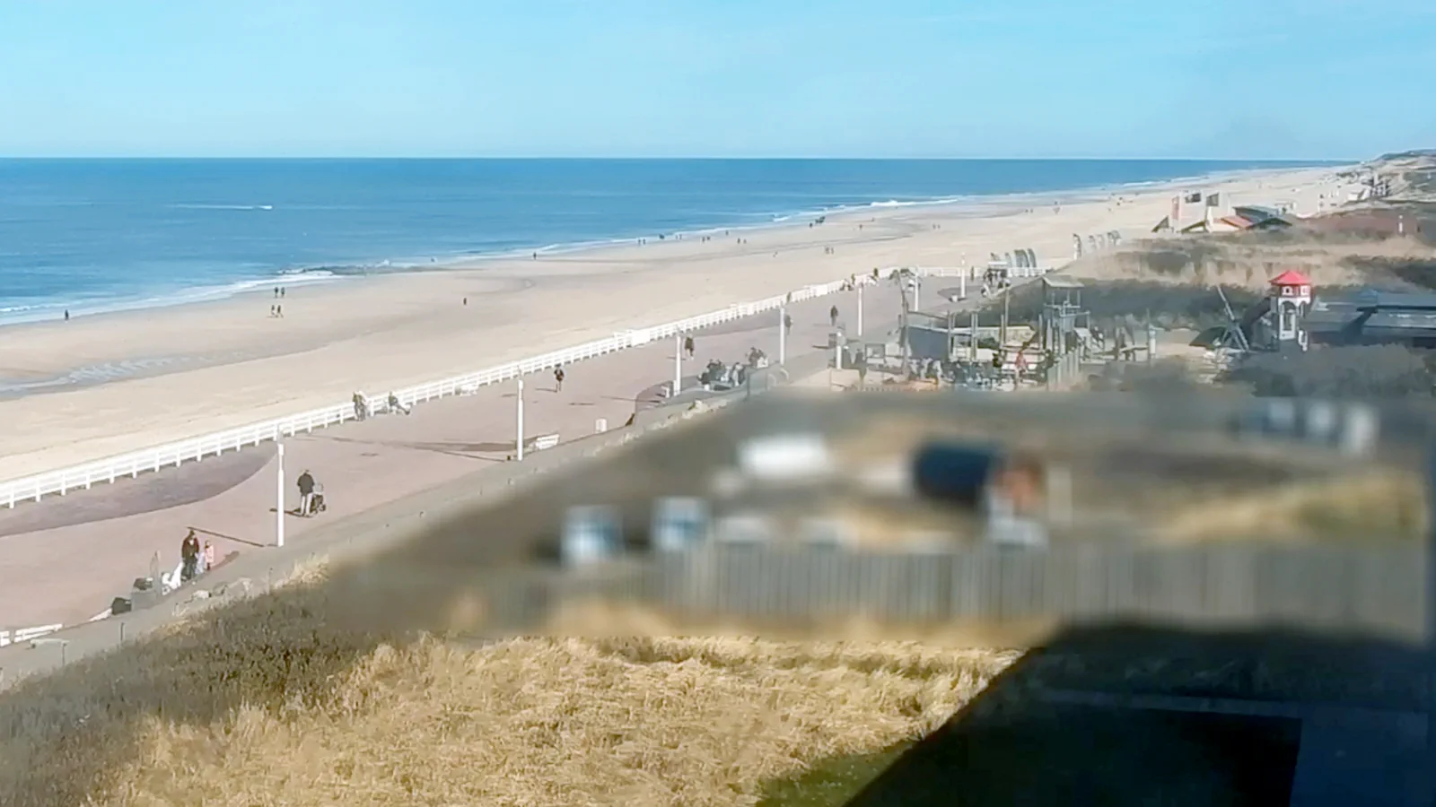 Kamerastandort in Westerland auf Sylt mit Küstenbild und hoher Reichweite